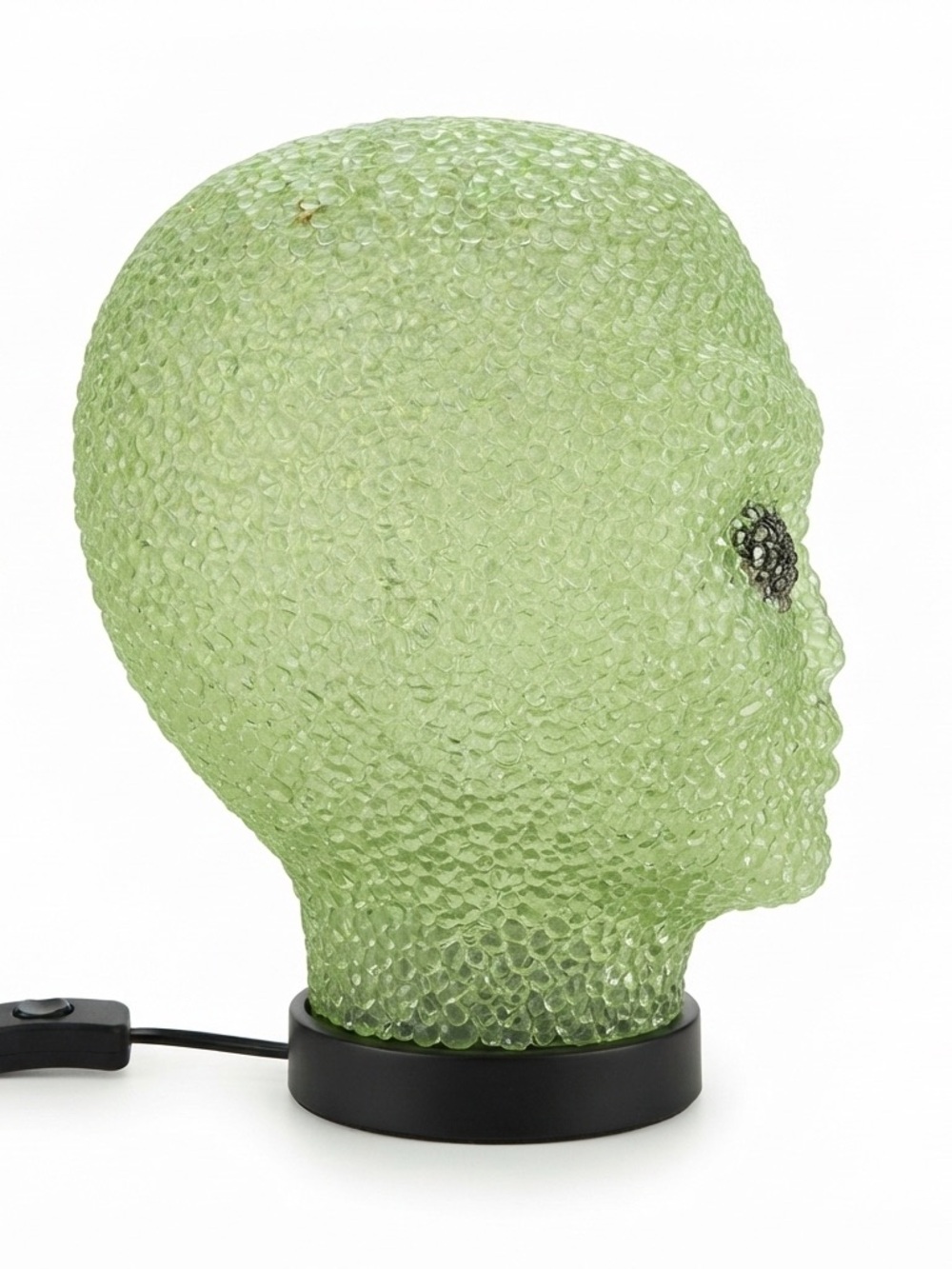 Alien Head Glow Lamp Night Light - Green UFO Decor - Picture 4 of 7